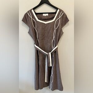 ESKA Linen Taupe Dress
